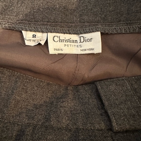 - - Vintage Dior pencil skirt 8p. Modern size 4-6 - Picture 4 of 7